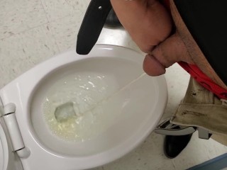 Soft Cock And Piss - Dos (school Restroom)